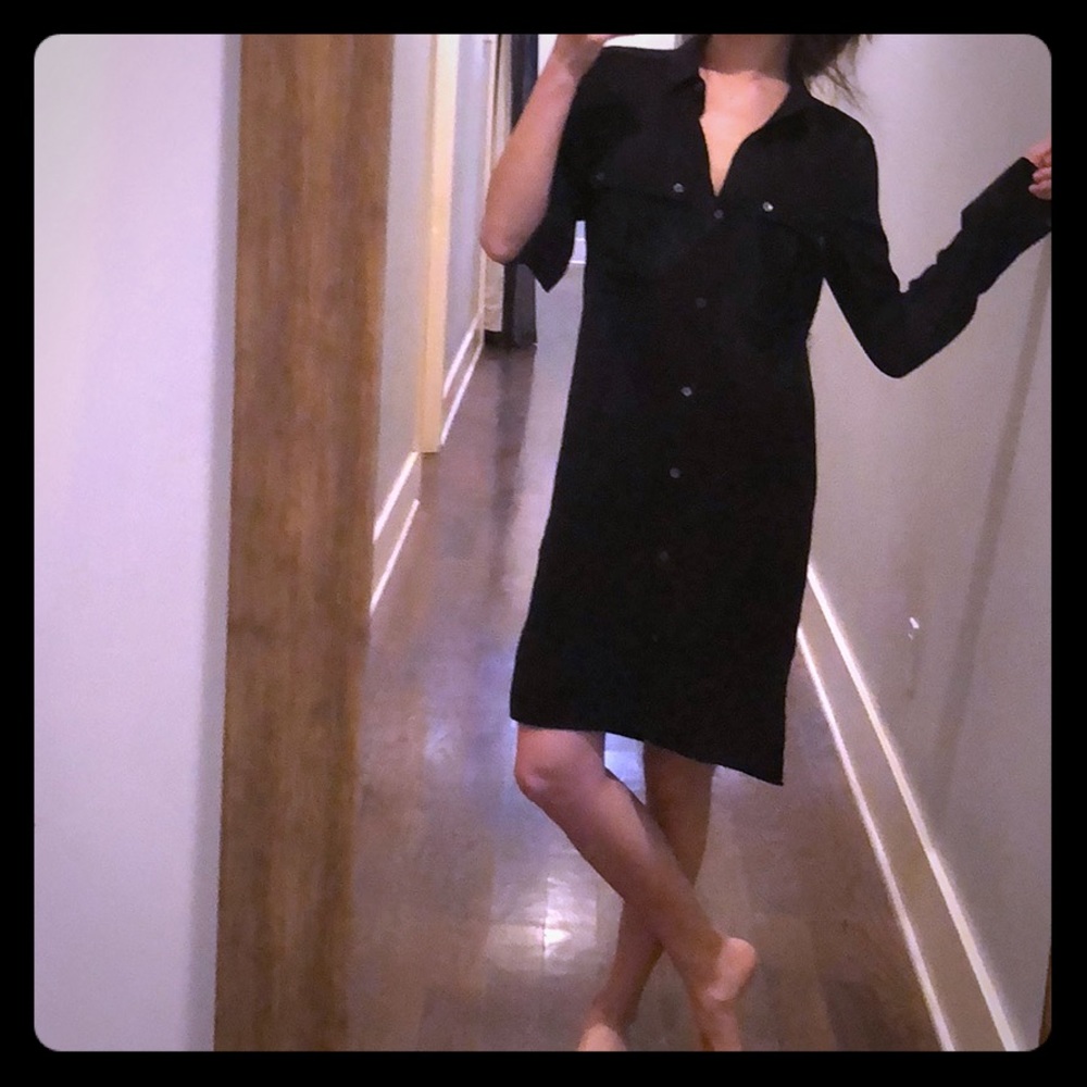 James Perse button up dress